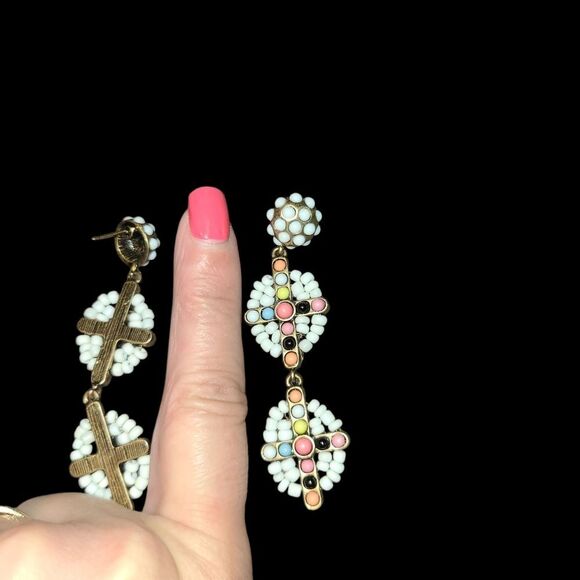 Boho Beaded Earrings - Picture 4 of 4